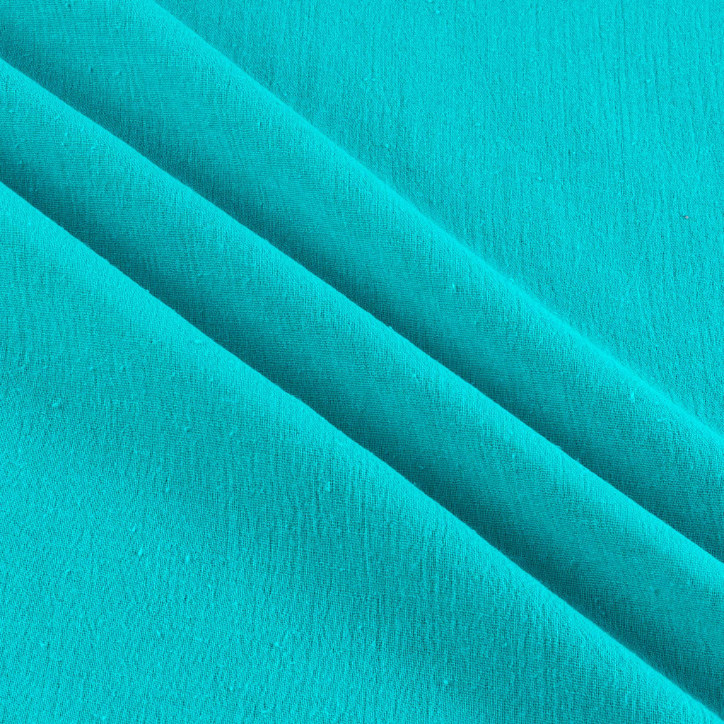 Island Breeze Gauze Jade Blue, Fabric by the Yard