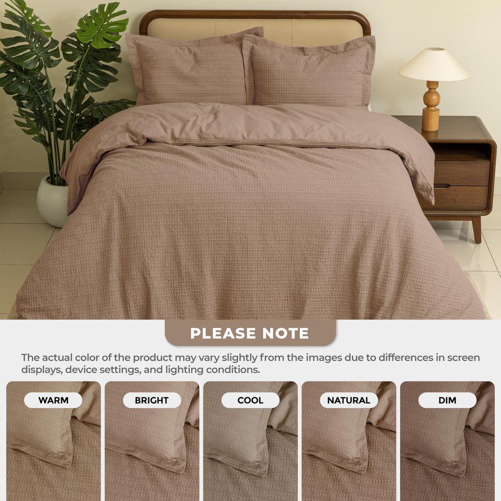 Waffle Weave Duvet Cover, Duvet Cover, 100% Cotton