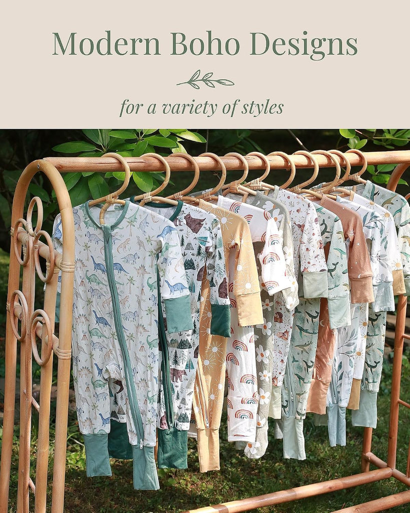 Pajama for Baby Boys & Girls - Viscose from Bamboo Sleepwear, Way Zipper