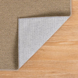 Easy Jute 5x7 ft Outdoor Washable Rug Non Slip Woven Texture Durable Farmhouse Rug for Entryway Pati