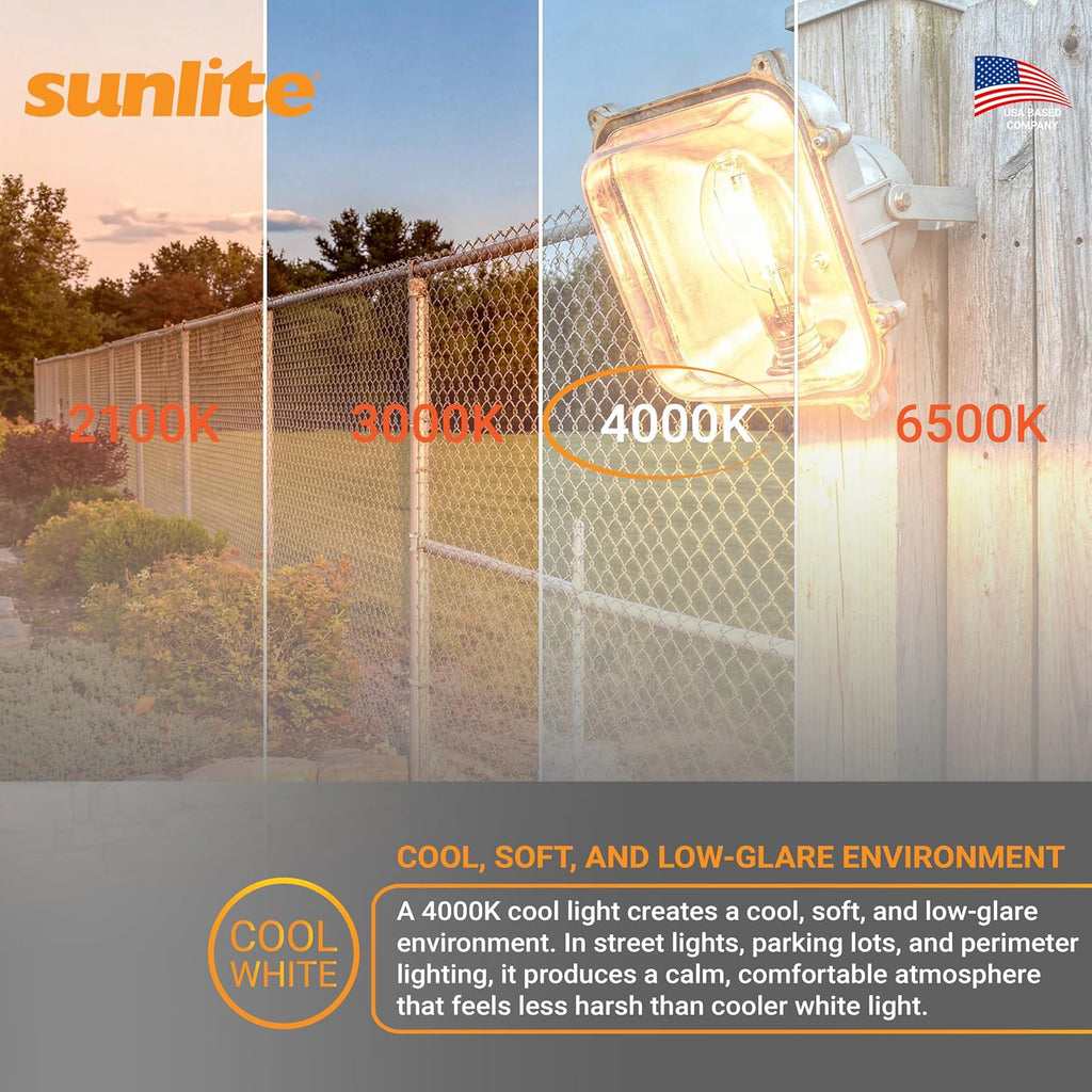 M59 Metal Halide Lamp, 400 Watts, Mogul Base (E39), ED37, 12,000 Hour Life Span, 36000 Lumen, Clear
