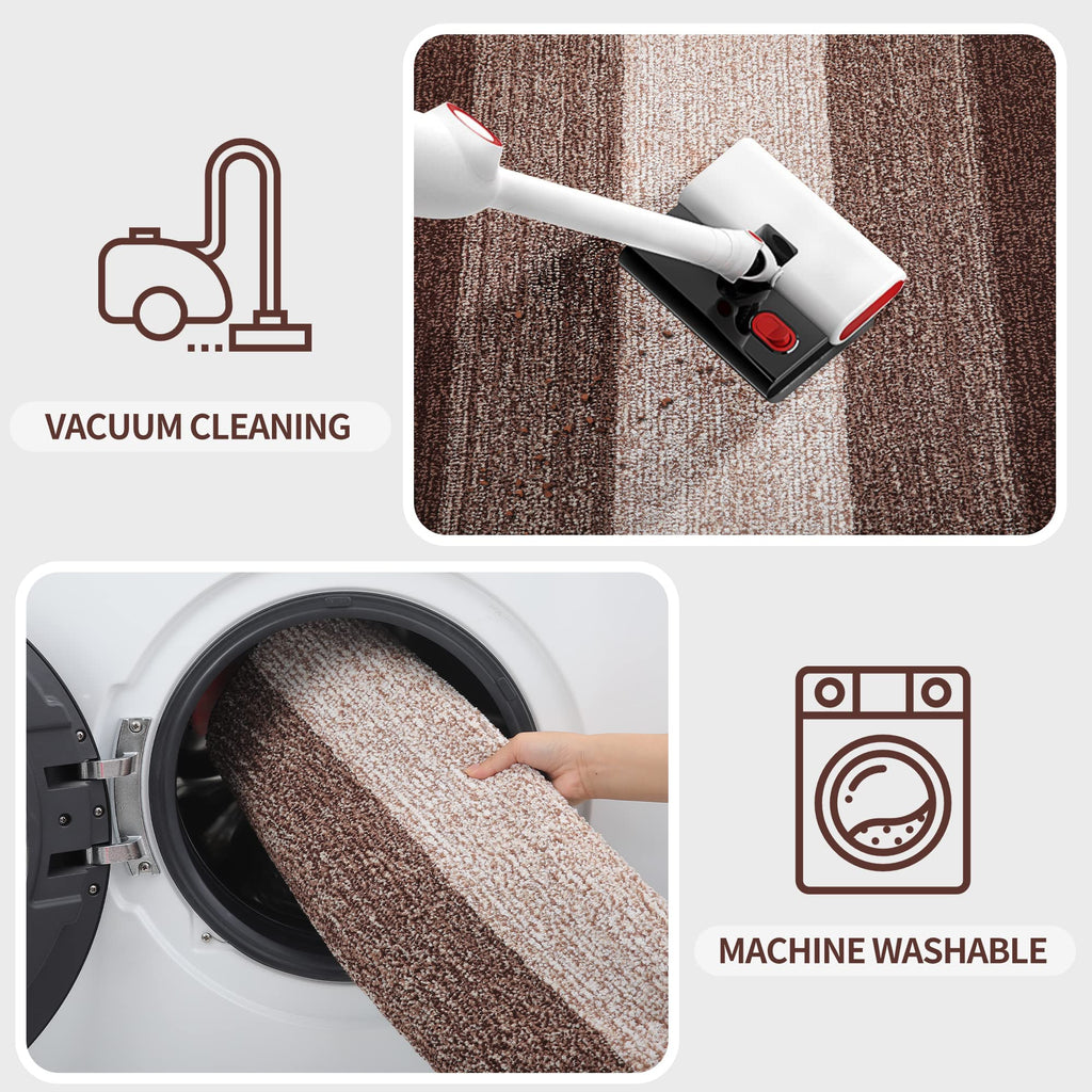Indoor Outdoor Door Mat, 30x27 Non-Slip Dirt Trapper Doormats