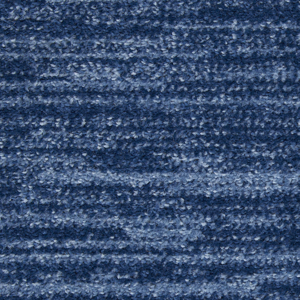 Essentials Navy Blue 2'2" x 10' Area Rug - Easy Clean, Non Shedding, Bed Room, Living Room, Dining Room, Kitchen