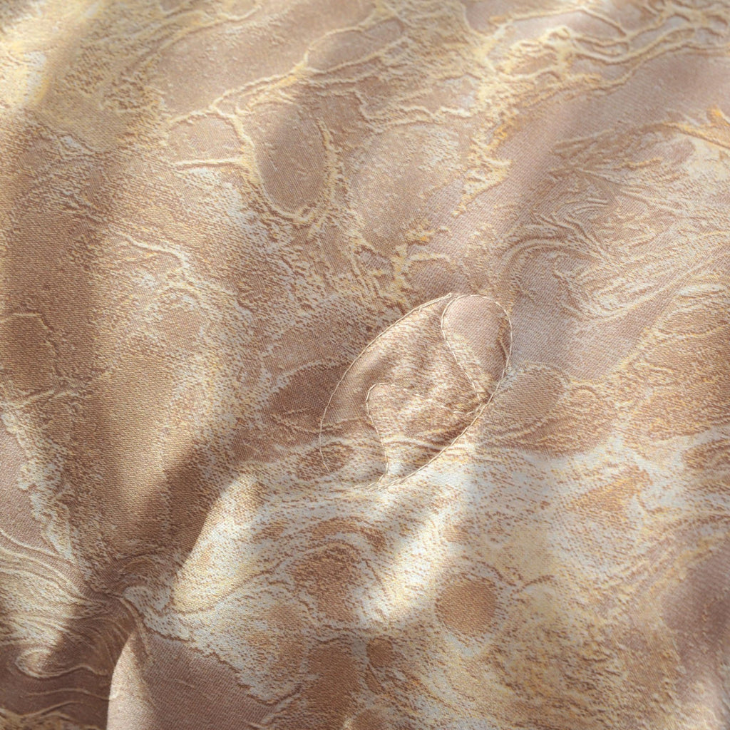 Tencel Silk Comforter for Summer (Marble Flow, Twin)