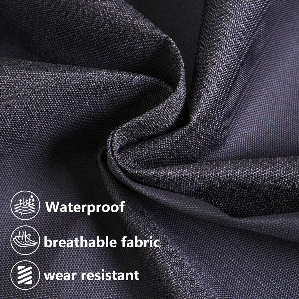 Waterproof Canvas Fabric by the Yard, 600D Outdoor Chair Upholstery Fabric