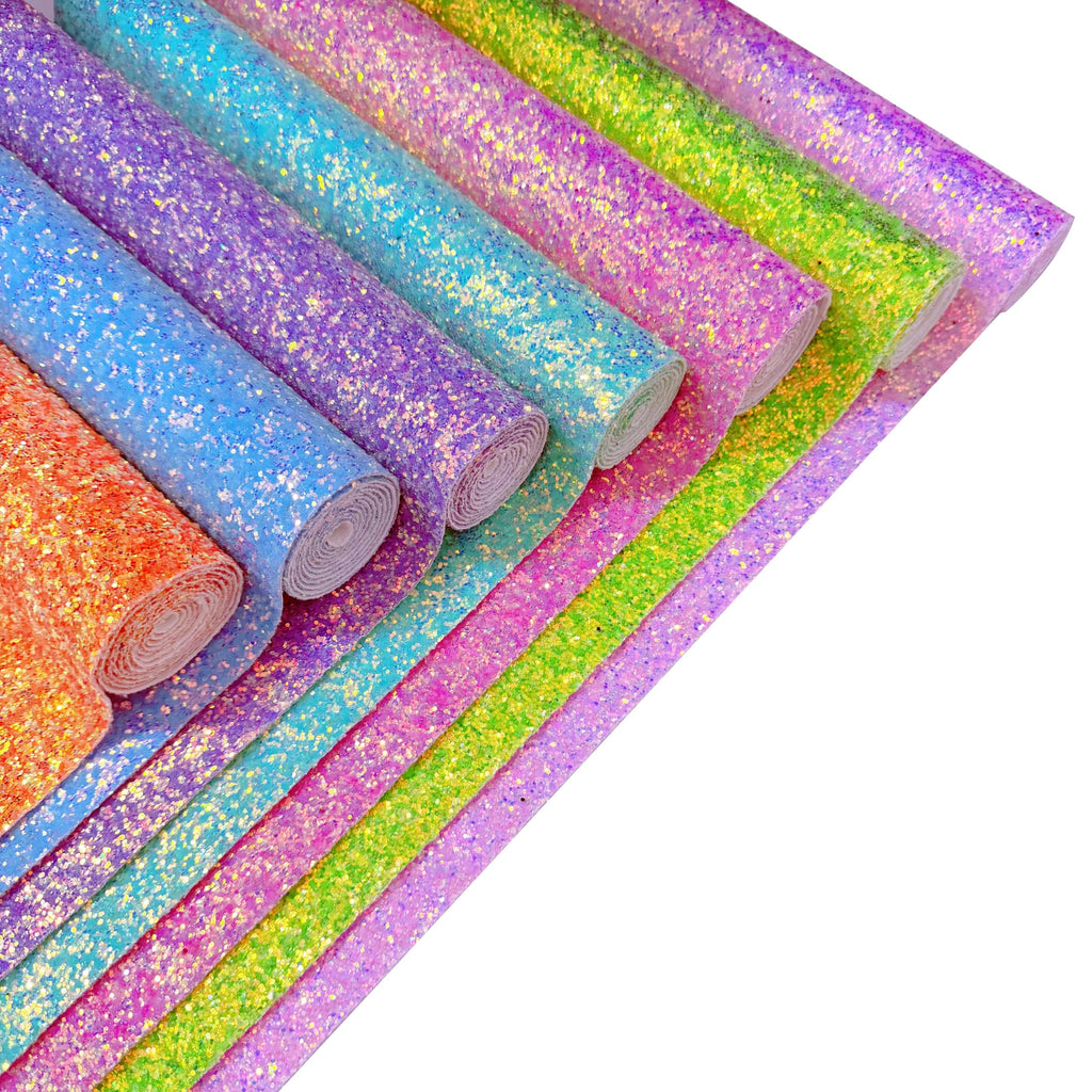 Light Pink Leatherette Fabric Pearl Bubble Beads Chunky Glitter Ribbon Roll, 52" x 12" inches, Premium Velvet Faux