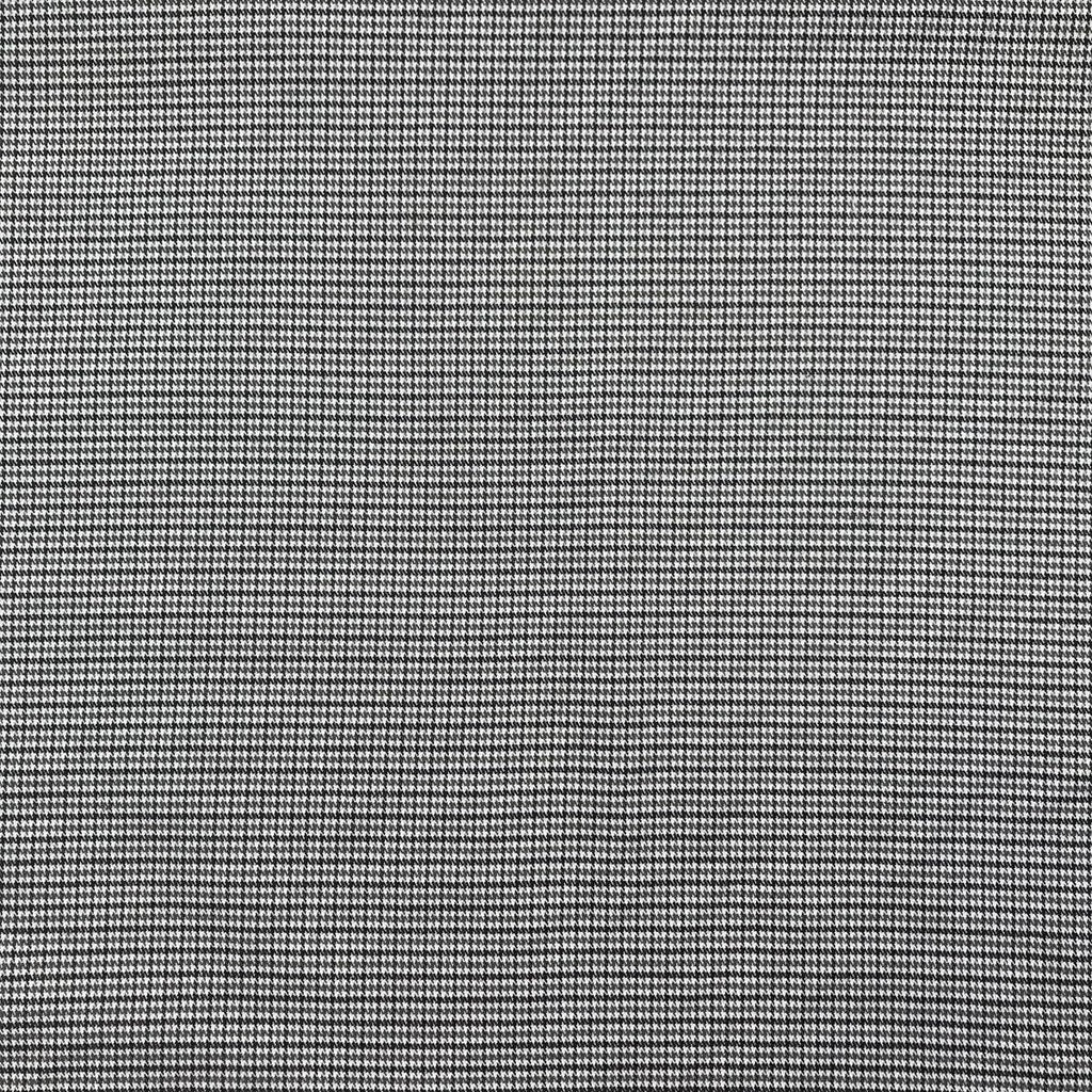 72x59 Inch Brown & White Stretch Houndstooth Fabric Medium Weight