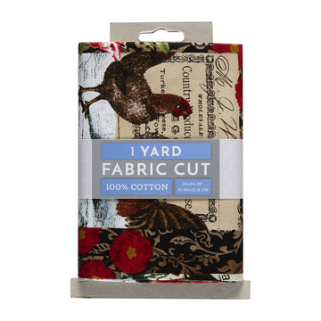 Country Farm Cotton 1 Yard Cut Multi