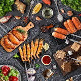 Extendable Stainless Steel Roasting Sticks - Smores Sticks for Fire Pit Long 32 Inch, Smore Skewers Hot Dog Fork Campfire Accessories, Camping - Image 5