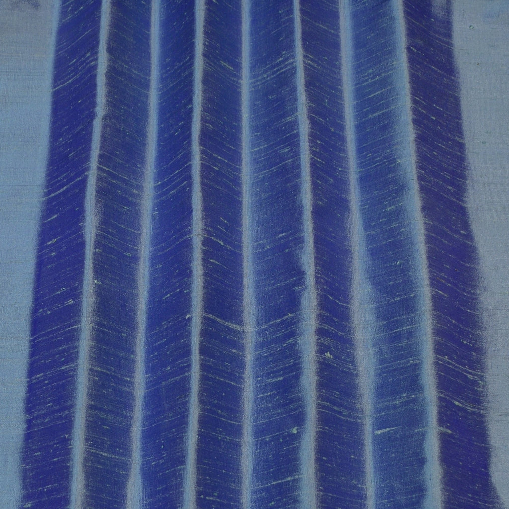 Iridescent Steel Blue Dupioni Silk, 100% Silk Fabric, by The Yard, 44" Wide