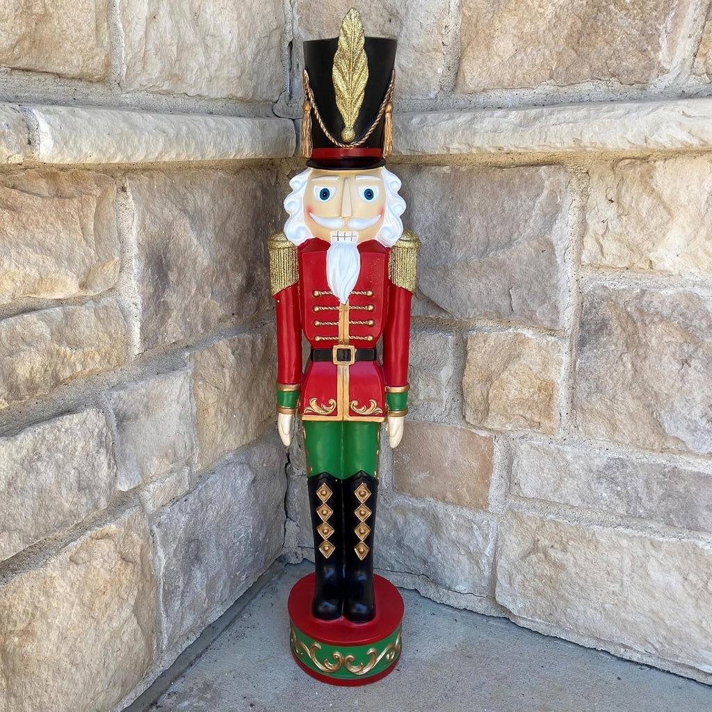 Christmas Nutcracker - Classic Red and Green (37 Inch) - 1