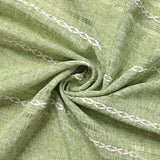Sage Green Cotton Blend Tablecloth 60×84 Inch Rectangular, Farmhouse Style, Wrinkle Resistant Washab