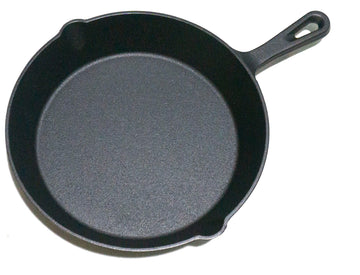 Pre-Seasoned Cast Iron Skillet, 8 Inch, Black