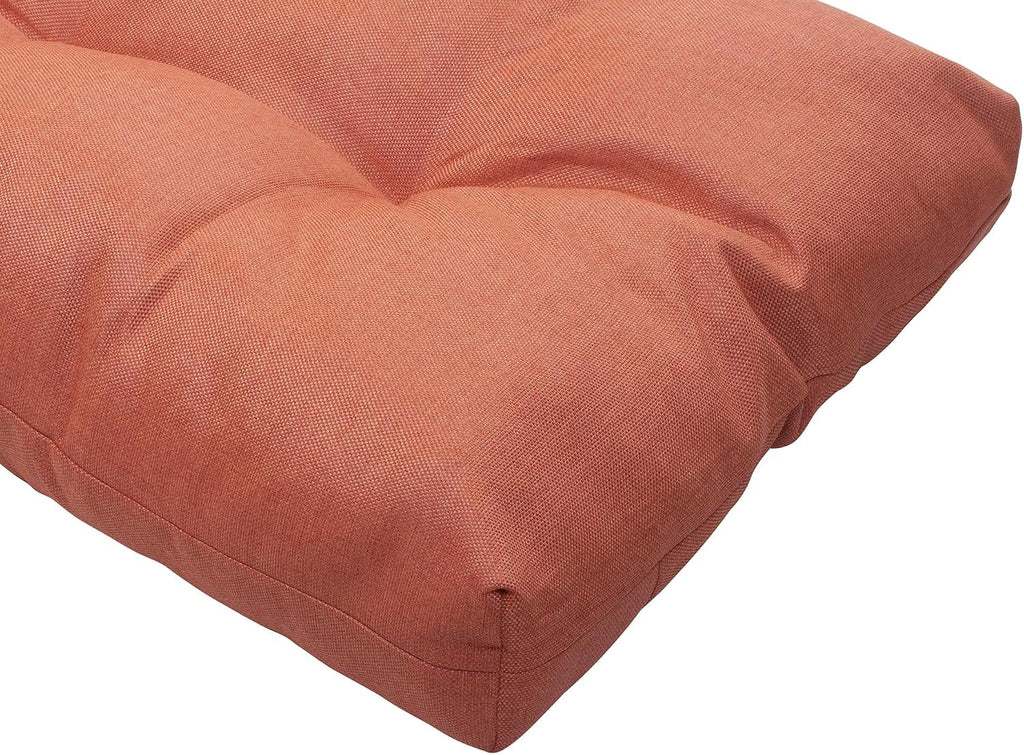 Patio Bench Cushion 45"x18", Indoor/Outdoor Non-Slip Water Resistant Long Seat Pads, Tufted Loveseat Cushion for