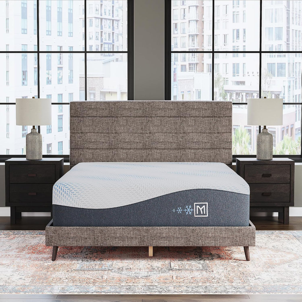Millennium Luxury Plush Gel Latex Hybrid 15 Inch Mattress, California King, White