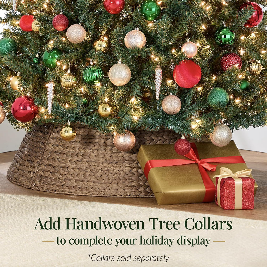 Artificial Christmas Tree with LED Twinkling Lights, Pre-Lit Spruce Realistic Holiday Xmas Décor, 900 Lights