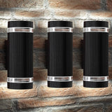 Porch Lights Outdoor Dusk to Dawn, Aluminum Outdoor Wall Light Fixture 6000K