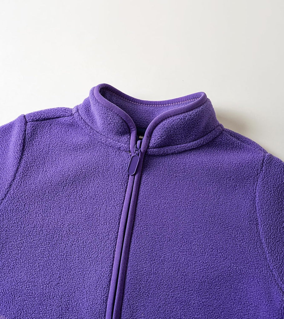 Toddler Boys Girls Fleece Jacket Lightweight Fall Spring 2-12 Years