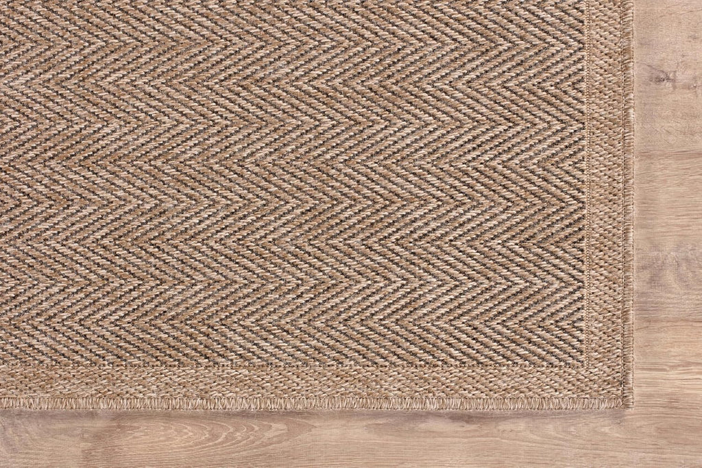 Easy Jute Rug 5x7, Indoor Outdoor Natural Color Fiber Area Rugs
