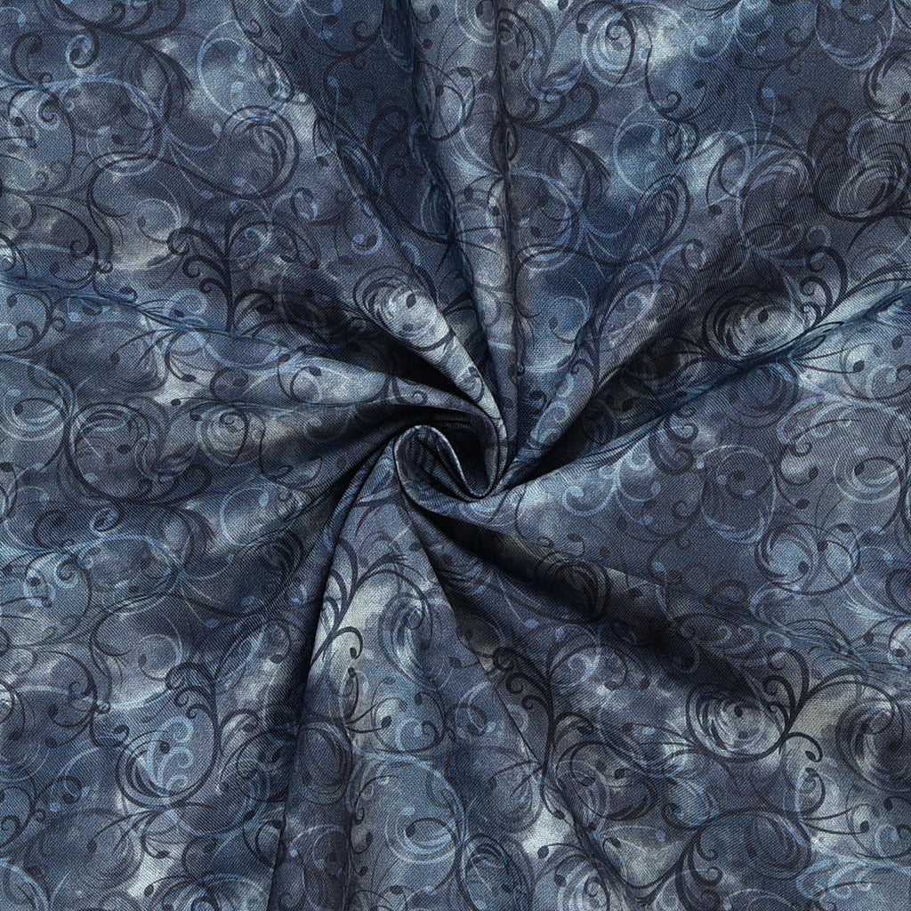 Elegance Cotton Fabric [45in. Wide], Denim