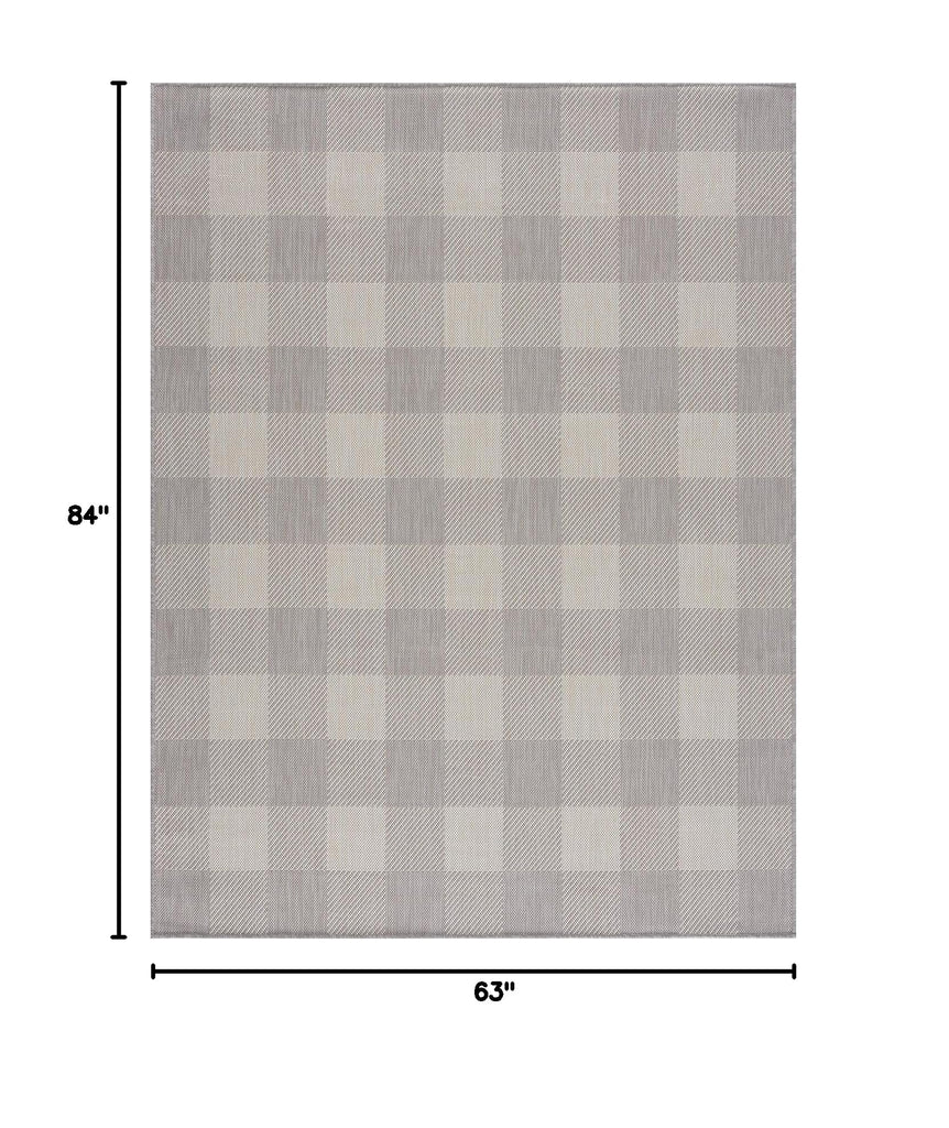 Outdoor Rug - Modern Area Rugs for Indoor and Outdoor Patios, Kitchen and Hallway mats - Easy Cleaning Non Shedding
