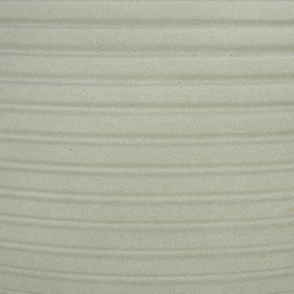 Outdoor Patio Furniture Collection - Mora Sage Ficonstone Planter Pot, Fully Assembled Decorative Outdoor Planter