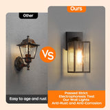 Exterior Lighting Fixtures, 2Pack Outdoor Front Porch Lights for House, Outdoor Wall Sconce Lights