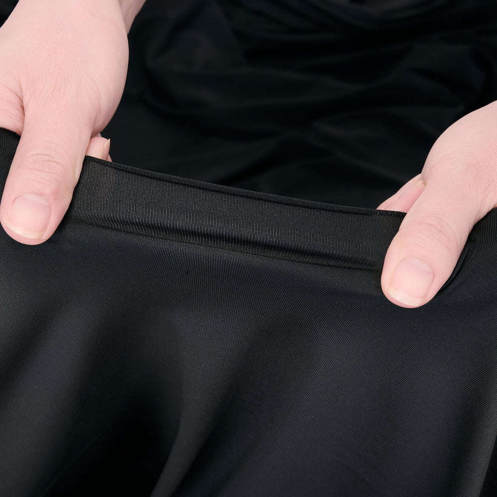 72" Wide Four-Way Stretch Spandex Polyester Fabric By The Yard Medium Weight Soft & Breathable & Drapable Broadcloth