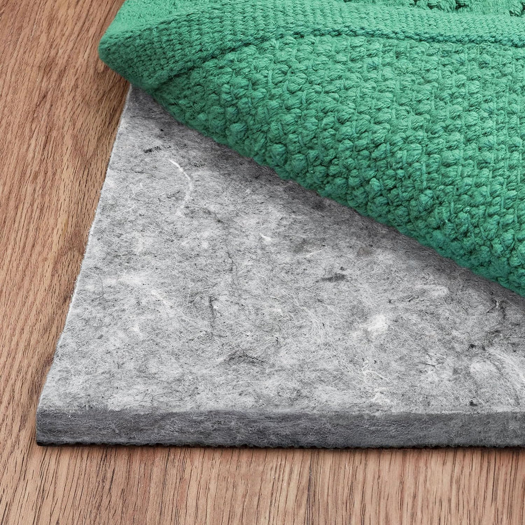 Extreme Non-Slip Rug Pad, 9x12, 0.38 inch, Extra Thick Felt Cushion with Real Rubber Tread, Made in the USA