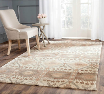 Wyndham Area Rug - 10' x 14', Natural & Multi, Handmade Modern Wool