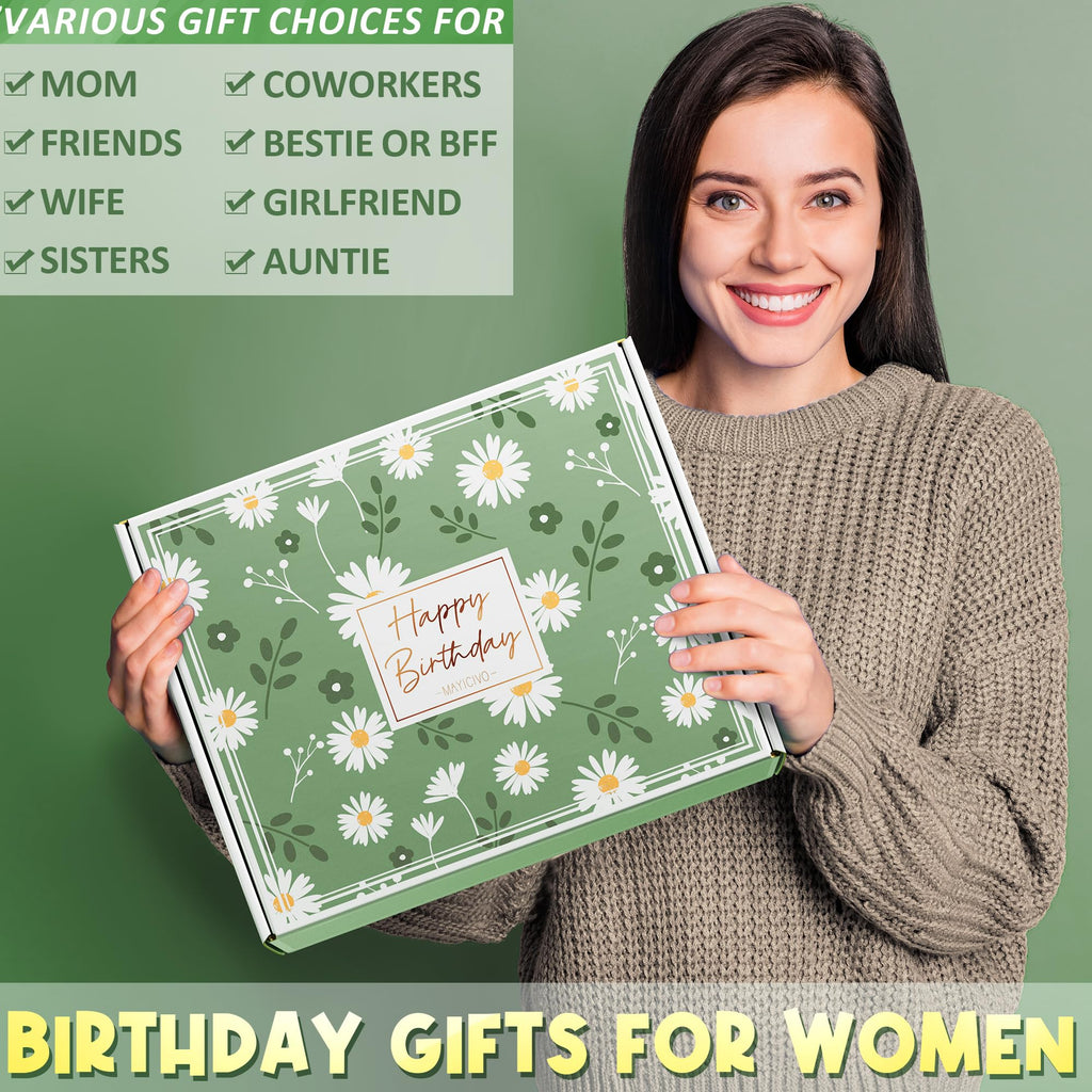 Birthday Gifts Basket for Women Mom Sister Her, Happy Birthday Spa Gift Box