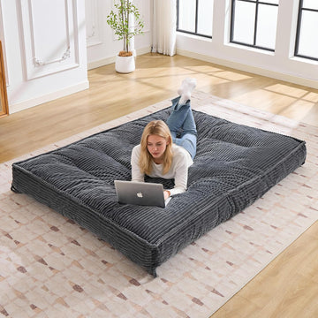 Futon Mattress 8", Foldable Floor Mattress (Frame Not Included)