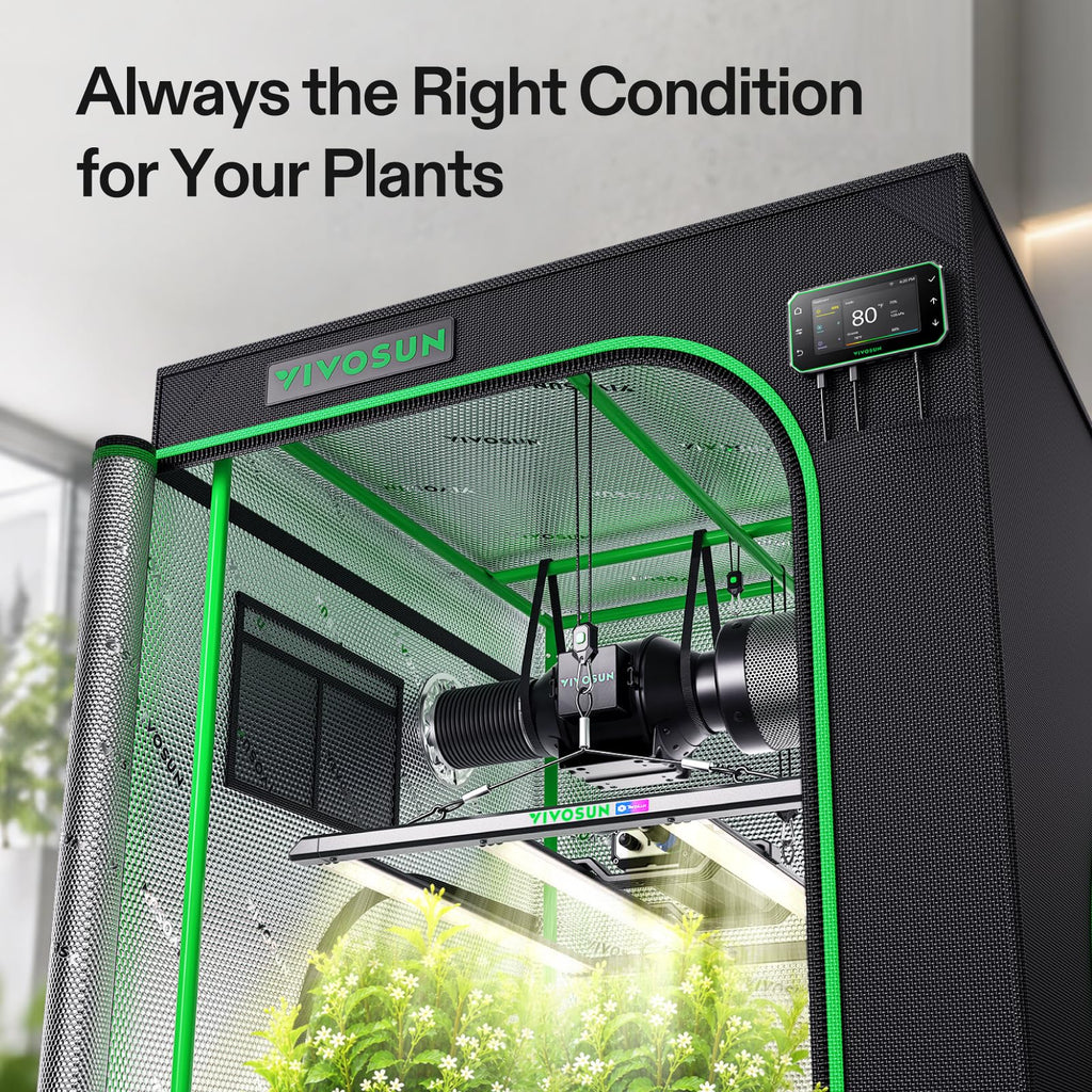 3x3 Grow Tent Kit 320W Bar Lumalight E42A+ Smart Control System