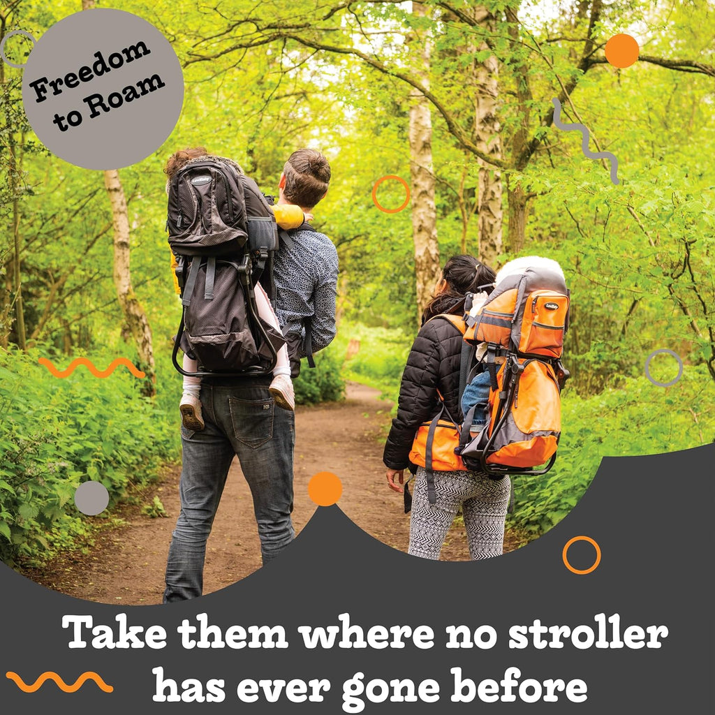 Hiking Baby Carrier Backpack - Toddler & Child Carrier