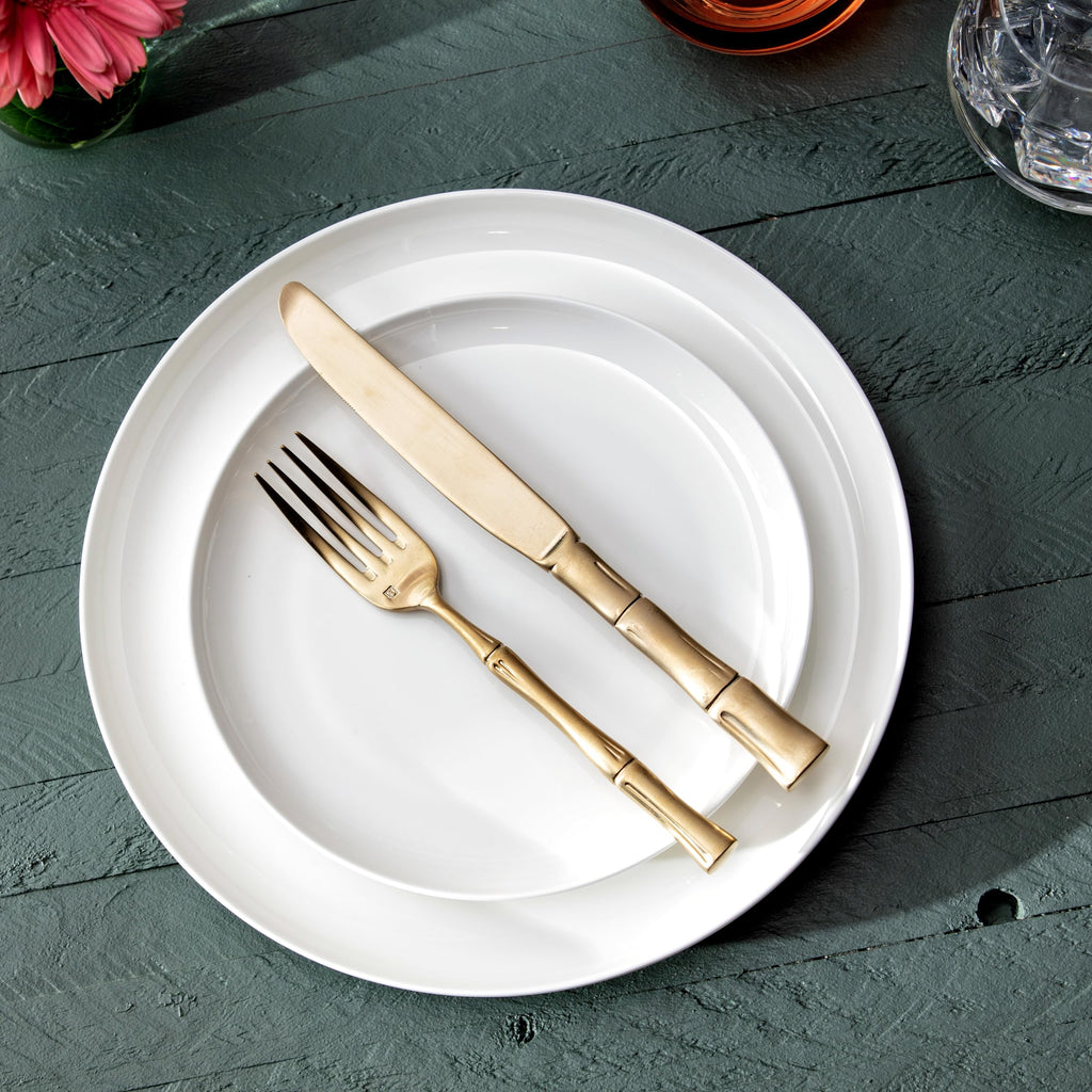 Royal Pacific 18/10 Stainless Steel, 20 Piece Flatware Set (Service for 4), Brushed Champagne