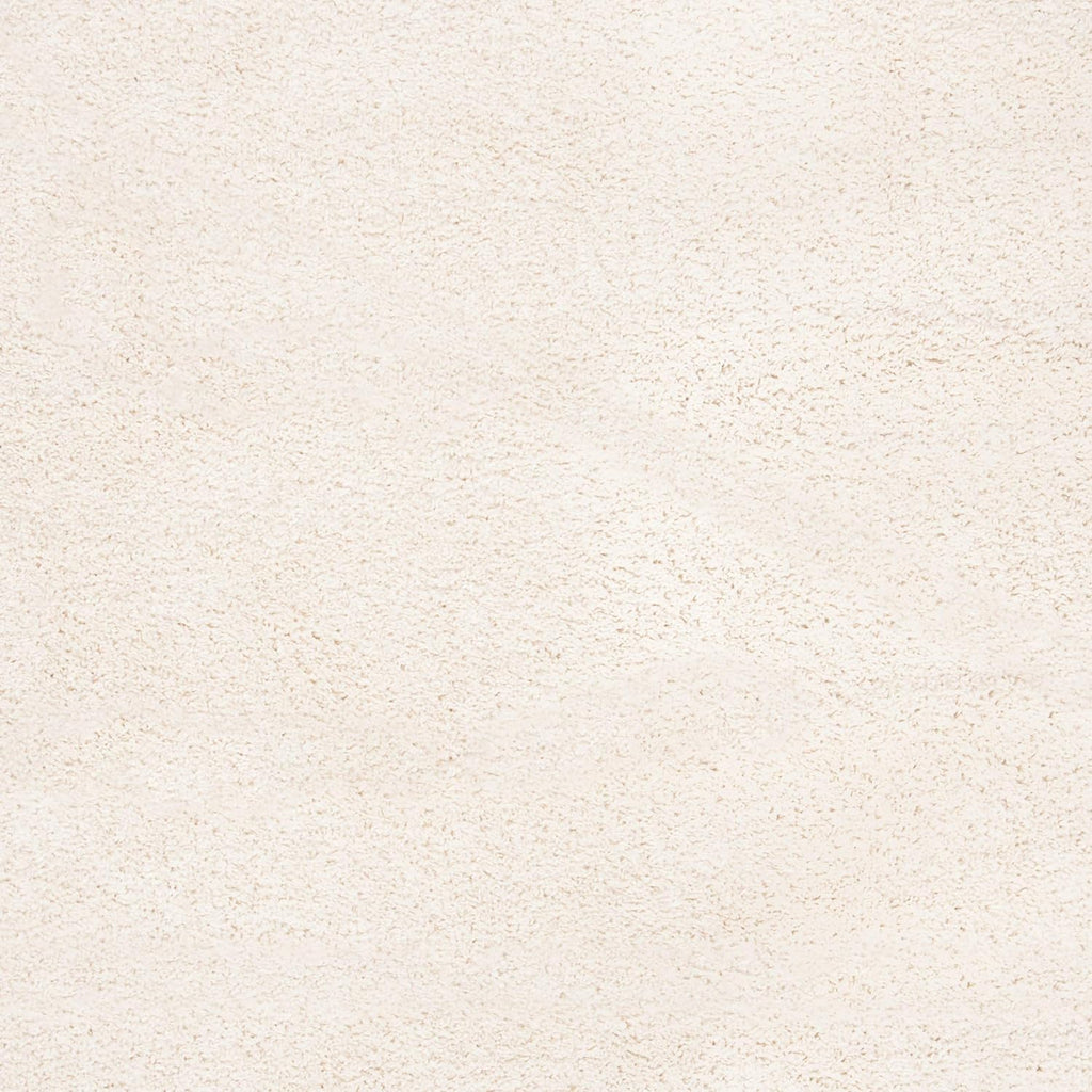 August Shag X-Large Area Rug - 12' x 15', Ivory, Solid Design, Non-Shedding & Easy Care, 1.2-inch Thick