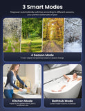 Tankless Water Heater Propane with Vent Pipe, Indoor Max 4.3 GPM, 100, 000 BTU, On-Demand Instant Hot Water Heater
