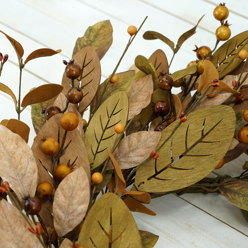 20'' Fall Wreath Autumn Wreath for Front Door Porch Home Decor
