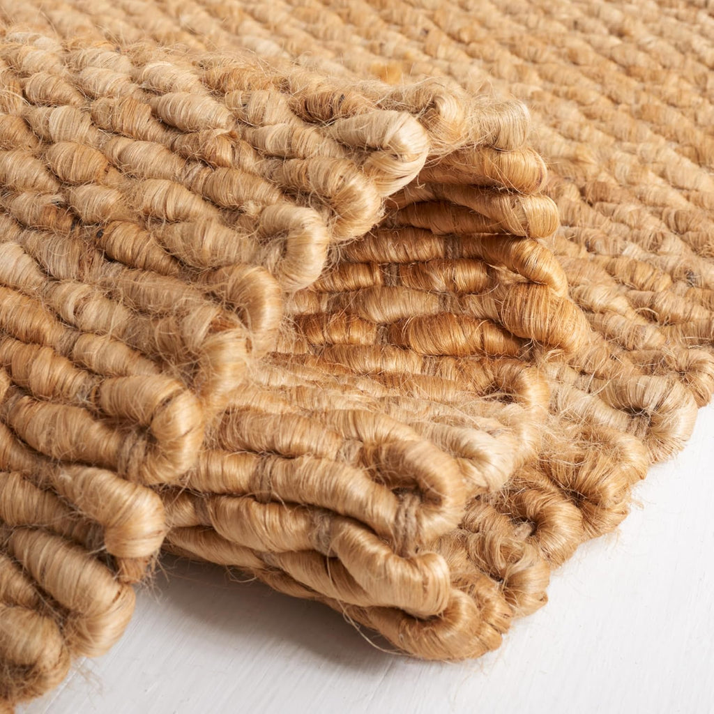 Natural Fiber Area Rug - 9' x 12', Natural, Handmade Jute
