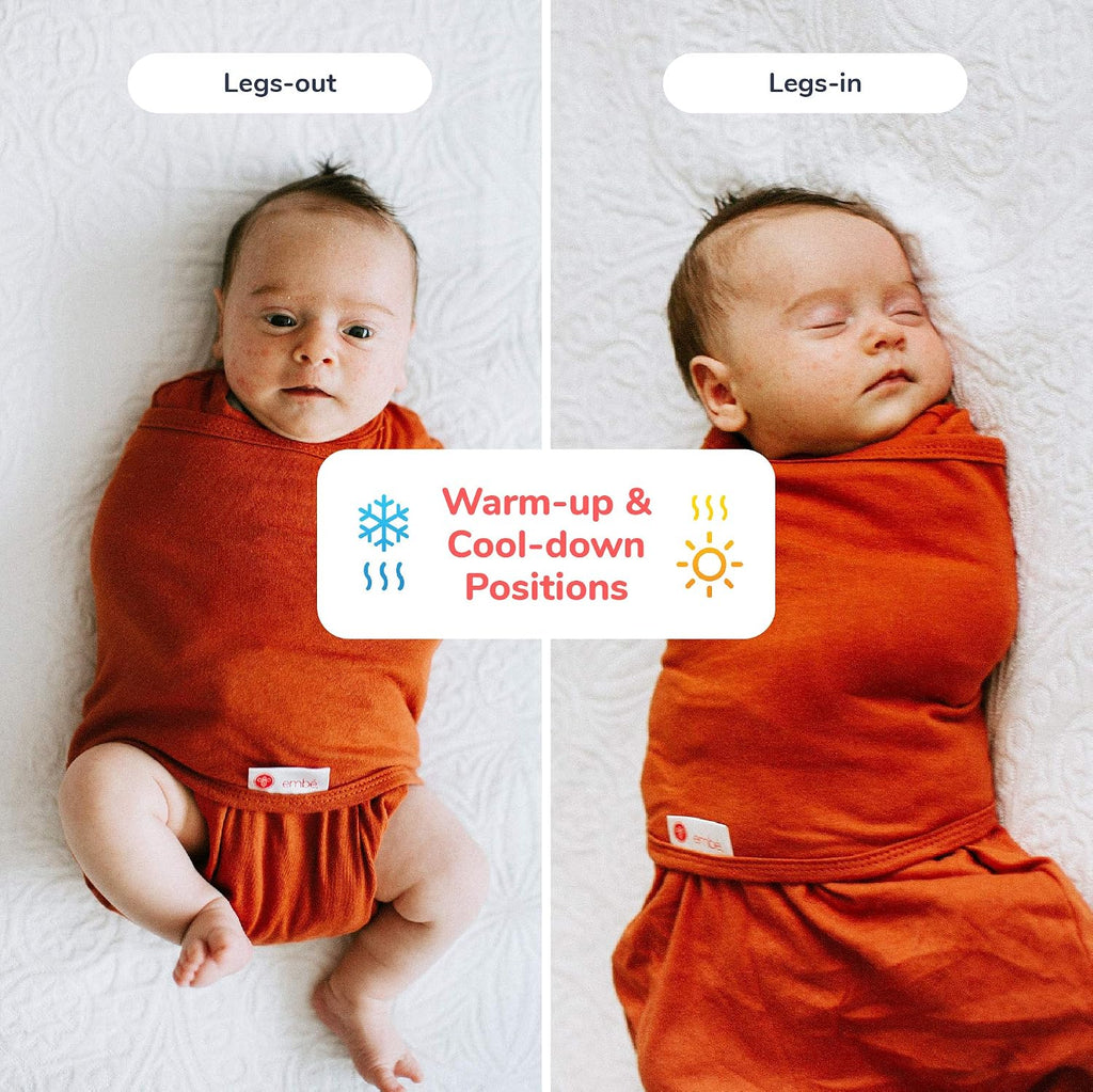 Way Starter Baby Swaddle, 6-14 lbs, 0-3 Months, Zip - Cloud