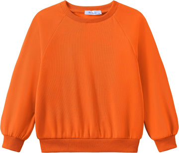 Boys Crewneck Sweatshirts Long Sleeve Fleece Pullover Lightweight