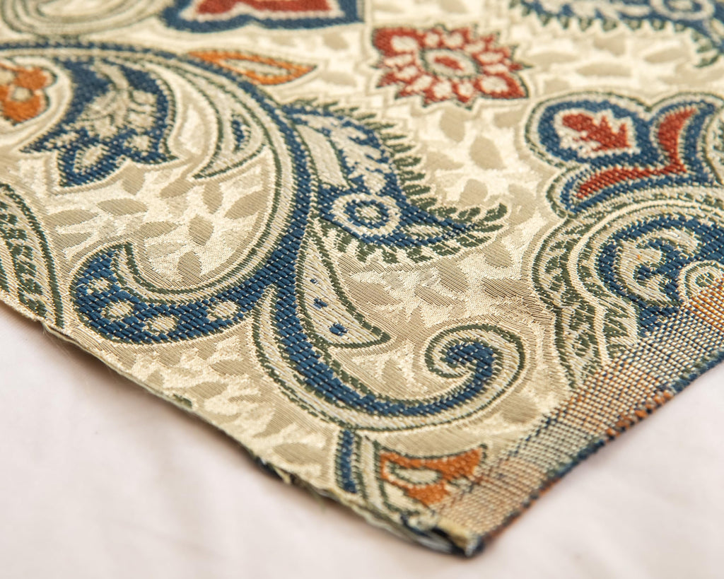 Vintage Versailles Damask Design Luxurious Classic Fabric Upholstery Cushion Dining Chair Window Treatment Craft