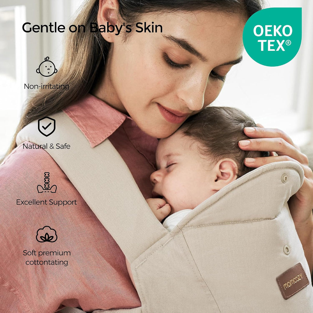 Newborn Carrier WeeSnug- Lightweight and Cozy Comfort for 7-25 lbs