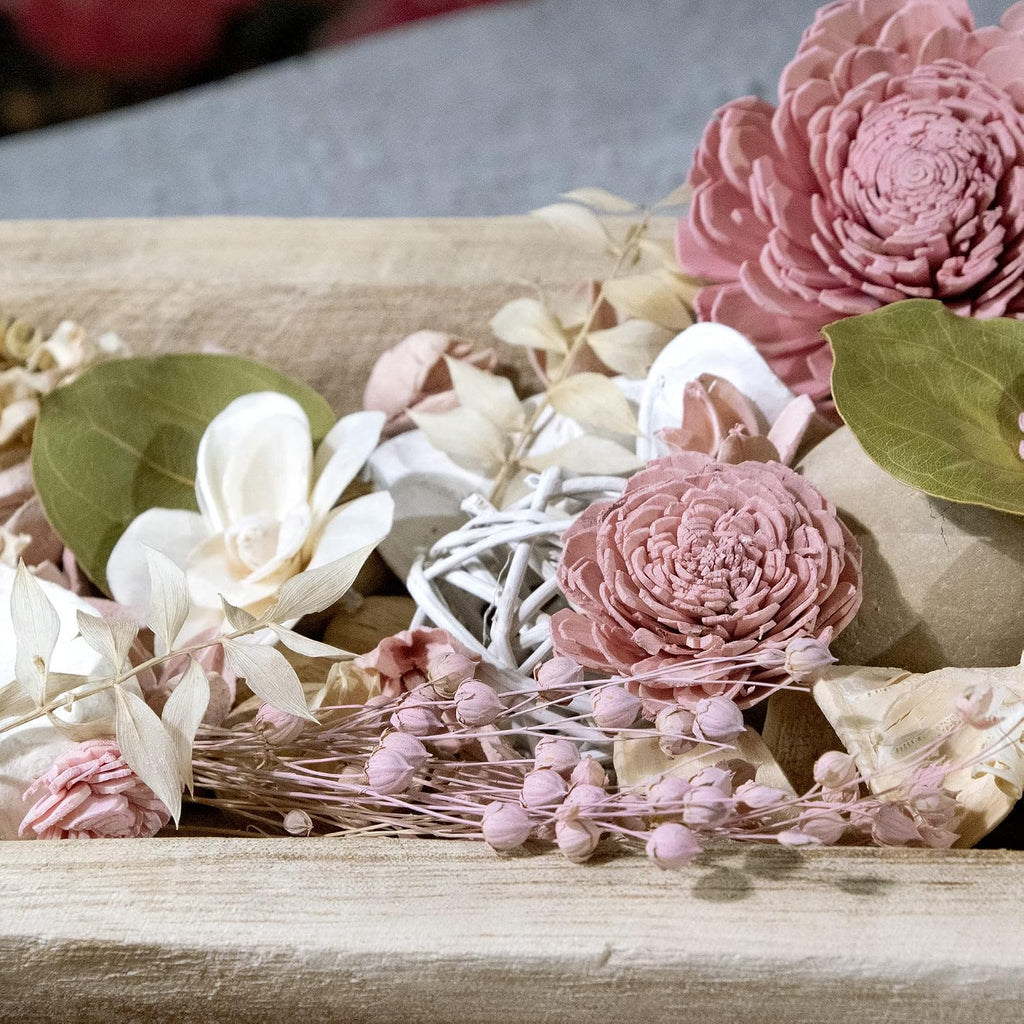 Maison Box Fragrance Potpourri Decorative Vase & Bowl Filler Home Décor (Pink Jasmine)