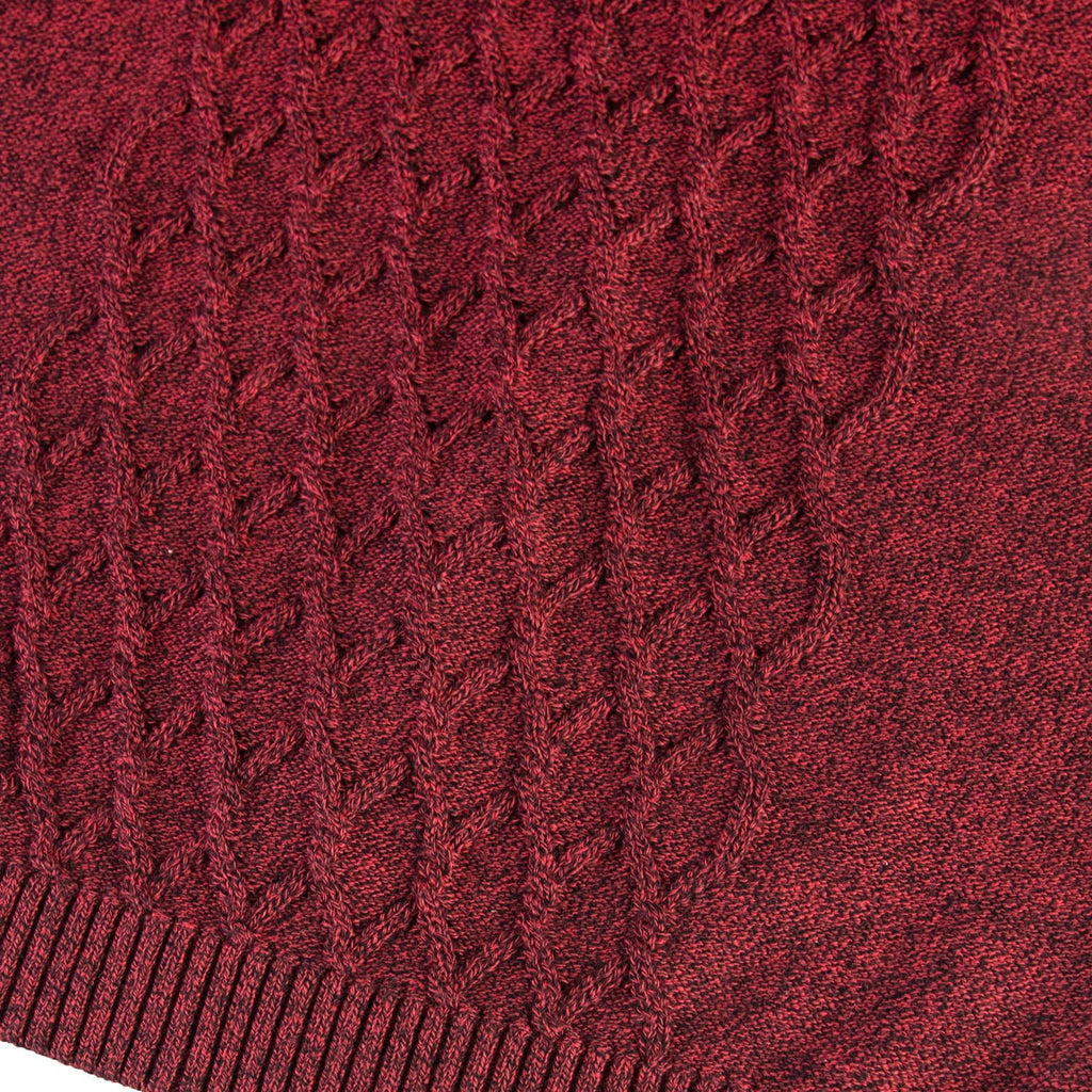 Boys Sweaters 100% Cotton Cable Knit Kids Sweater Striped Pullover