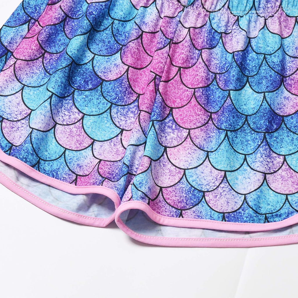Pajamas Sets for Girls Unicorn Pjs Little Kids Summer Cotton Sleepwear ...