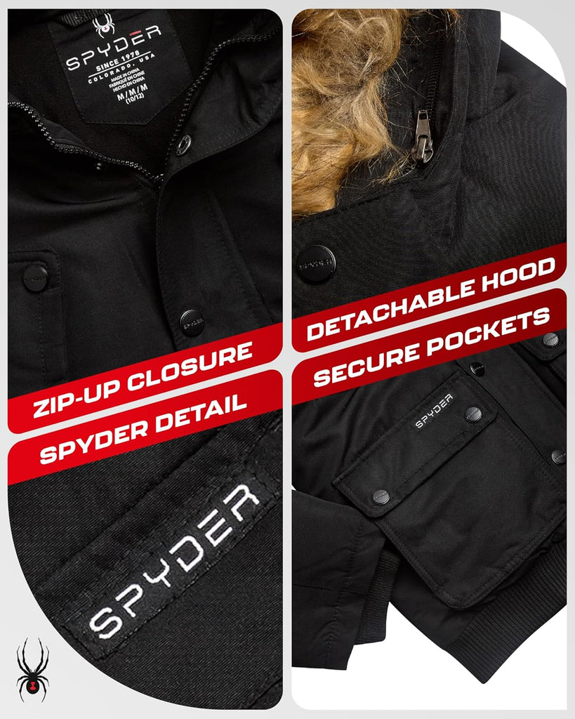 Boys Winter Coat - Heavyweight Insulated Water Resistant Ski Parka