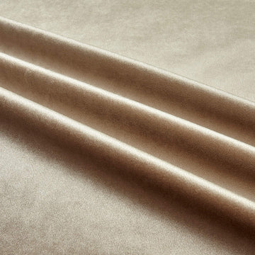Plush Darling Velvet Beige, Fabric by the Yard