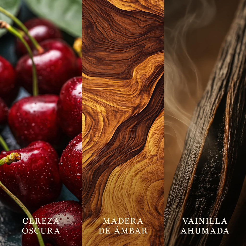 WoodWick Scented Candle | Large Hourglass Candle | Dark Cherry | Perfect Gifts for Women