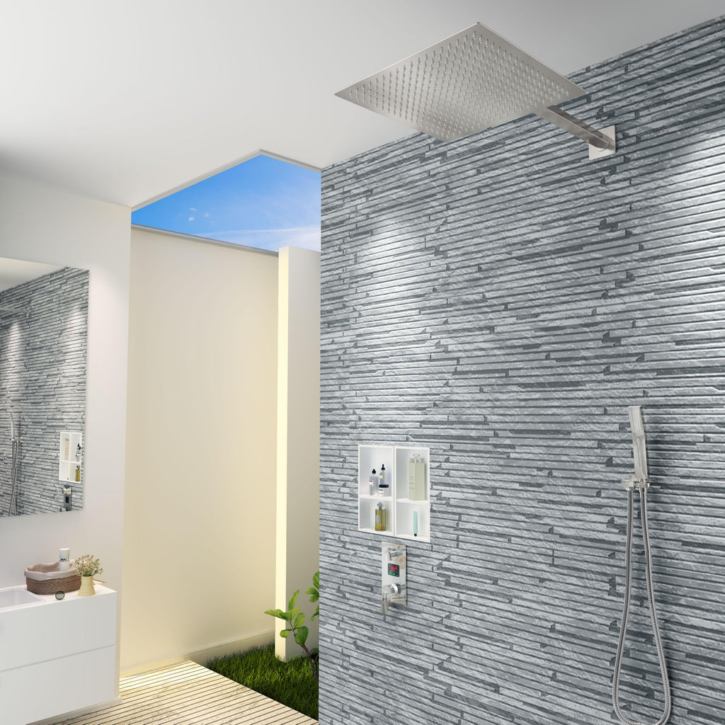 16 Inch Square Rain Shower Head